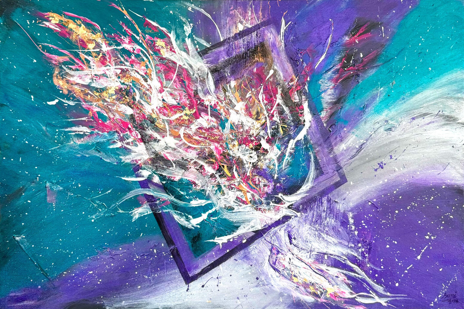 Violet Vortex (SOLD)